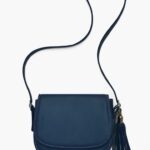 Navy blue saddle bag