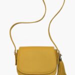 Yellow saddle bag