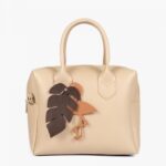 Off-white mini bowling bag