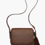 Brown saddle bag