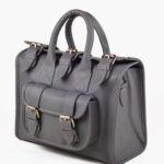 Slate satchel bag