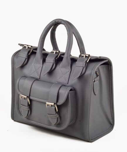 Slate satchel bag