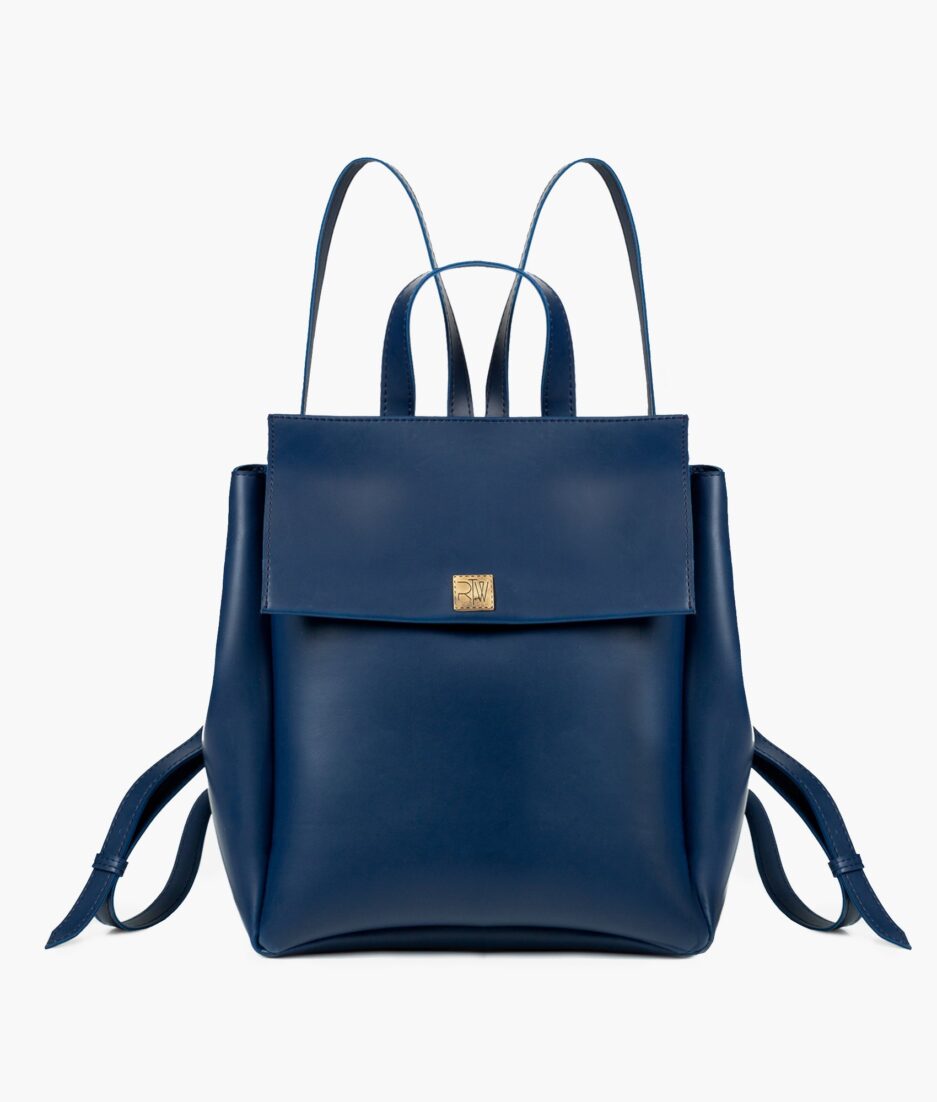 Blue mini backpack