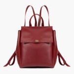 Maroon mini backpack