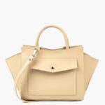 Off-white top-handle bag