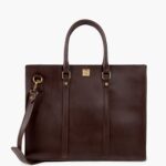 DARK BROWN LAPTOP BAG