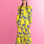 Woven Printed Dress WW 1005