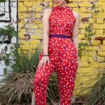 Red Candies Jumpsuit