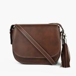 BROWN SADDLE BAG