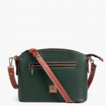 ARMY GREEN DOME CROSS-BODY BAG