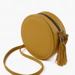 YELLOW CIRCLE CROSS-BODY BAG