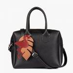 BLACK MINI BOWLING BAG