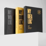 SET OF 3 LOGS - IDEA, DOODLE, WORK LOG