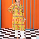 Printed Khaddar Shirt