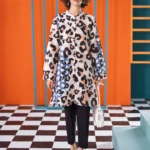 Printed Khaddar Shirt