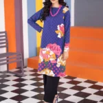 Printed Khaddar Shirt